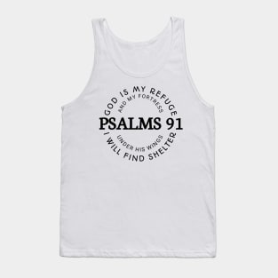 christian t shirt, blessed shirt, religious shirt, hymn t shirt, christjesus shirt, jesus love tee, psalms 91 t shirt Tank Top